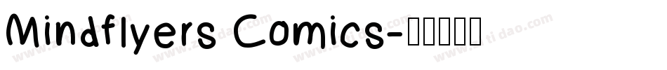 Mindflyers Comics字体转换